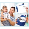 thumbnail image 6 of WaaHome First Father's Day Card  Happy First Father's Day Gifts Card with Envelope First Time Dad Fathers Day Gift for New Dad from Wife Baby Girl Boy, 6 of 7