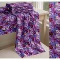 thumbnail image 6 of Soimoi Purple Cotton Poplin Fabric Pink & Purple Floral Watercolor Print Sewing Fabric BTY 56 Inch Wide, 6 of 7