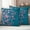 Green, variant on Spring Floral Outdoor Waterproof Throw Pillow Covers 26x26 Set of 2, White Cherry Blossom Fowers Sky Blue Decorative Pillowcases Cushion Pillowcase for Couch Sofa Patio Outside Pillow Protector