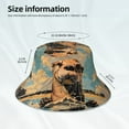 thumbnail image 3 of Rocae Playful Otter Tropical Beach for reflective Bucket Hat for Men Women Summer Beach Travel Summer Cap, 3 of 6