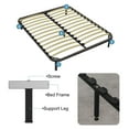 thumbnail image 4 of Uxcell 4 Pack Adjustable Height Bed Frame Support Legs(350mm-385mm/13.8"-15.2"), Black, 4 of 5