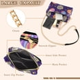 thumbnail image 3 of FORMRS Women Crossbody Purse with Chain Strap Vegan Leather Shoulder Handbag, Candy Cosmic Swirls, 3 of 7