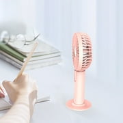 Portable Fan for Travel,Mini Fan Handheld Fan 4500mAh,Small Personal Hand Fan Rechargeable Battery Operated Hand Held Fan,Little Cute Face Facial Fans,Ventilador Portatil for Women Kids Gifts Pink