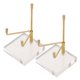 thumbnail image 1 of CHICHUMID 2Ud Soportes De Metal Dorados Para Exhibición De Y Decorativas, 1 of 8