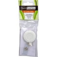 thumbnail image 2 of SICURIX Standard ID Badge Reel Round Belt Clip Strap WHITE (68821), 2 of 3