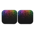 thumbnail image 7 of Balery 2 Piece Colorful Sparkling Car Windshield Sun Shade|Foldable Front Windshield Shade for Car Front Window for Most Sedans SUV Truck-Small, 7 of 7