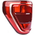 thumbnail image 2 of Mustrod Left Driver Side Tail Light Lamp Brake w/ Blind Spot for Ford F150 XLT 2021-2023 ML3Z13405C, 2 of 11