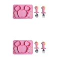thumbnail image 1 of VONKY Safe And Odorless Baby Silicone Tableware Set Embrace Healthy And Safe Feeding Experience Sturdy Pink 2 2Set, 1 of 6
