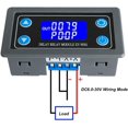 thumbnail image 4 of HUGFEGWE 1 Channel Relay Module Delay Power Off Trigger Cycle Timer 6‑30V, Compact and Practical, Simple Button Operation CJB91-111553, 4 of 9