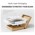 thumbnail image 4 of 36 inch Round Glass Table Top - Tempered - 1/2" Thick Glass Surface, Safe Flat Polished, Multipurpose for Dining Table, Patio, Coffee and End Table, 4 of 4