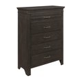 thumbnail image 3 of Topline Home Furnishings Saddle Brown Chest, 3 of 4