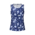 thumbnail image 4 of Lsque Beautiful Snowflake Butterfly Printed Workout Tank Tops for Women, Athletic Sports Tank Tops, Compression Sleeveless Dry Fit Shirts,Sleeveless Yoga Shirt-Small, 4 of 9