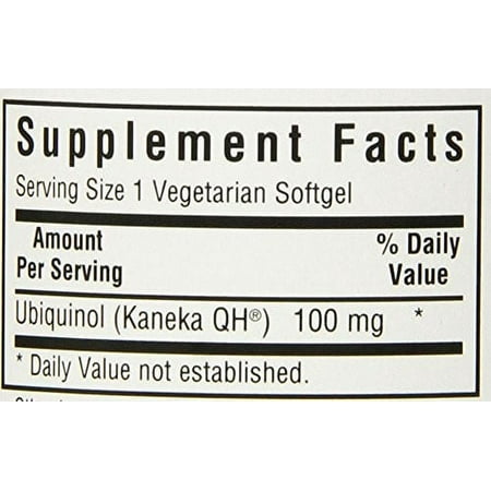 Bluebonnet Cellular Active CoQ10 Ubiquinol 100 Mg, 30 Ct