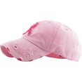 thumbnail image 3 of Pink Ribbon Vintage Ballcap, 3 of 5