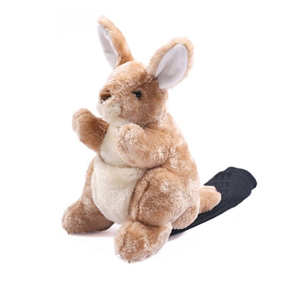 JZROCKER Anti Dust Golf Club Cute Kangaroo Headcover Easy Cleaning Durable Wear Resist Golf Club Protector Soft Club Head Cover