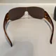 thumbnail image 3 of MIU MIU SUNGLASSES SMU60H 7FS-8C1 Shield Gold And Tortoise Y-2K, 3 of 6