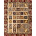 thumbnail image 1 of Ahgly Company Machine Washable Indoor Rectangle Abstract Saffron Red Area Rugs, 3' x 5', 1 of 7