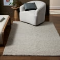 thumbnail image 2 of TOWN & COUNTRY TERRA Olea Bubble Texture Handcrafted 100% Wool Area Rug, Brown, 5'x7’, 2 of 9