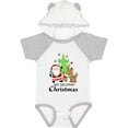 thumbnail image 3 of Inktastic My 2nd Christmas with Santa Reindeer and Tree Boys or Girls Baby Bodysuit, 3 of 5