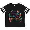 thumbnail image 3 of Inktastic 4th Birthday She is Fierce 4 Year Old Girl Girls Toddler T-Shirt, 3 of 5