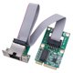 thumbnail image 3 of Mini tarjeta red PCI-E 10/100/1000M Adaptador NIC Gigabit Ethernet para PC escritorio, 3 of 5