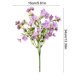 thumbnail image 3 of Plantas Verdes Artificiales De Plástico Ramo de flores artificiales de ciruelo morado de 1 pieza,flores de seda decorativas para bodas,decoración del hogar y arreglos de hoteles. Rkxzt, 3 of 8