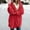 Red, variant on Simua Hooded Cardigan Sweaters for Women Fashion Clothes Long Sleeve Open Front Plush Coats Casual Cozy Jackets