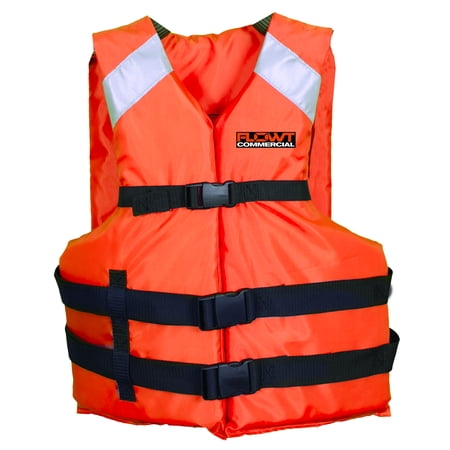 - FLOWT Commercial Offshore Life Jacket - USCG Approved Type III PFD
