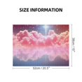 thumbnail image 2 of JEUXUS Dreamy Clouds and Stars Wooden Jigsaw Puzzle Challenging Difficult Wood Puzzles for Adults Gift for Family Friends 500 PCS, 2 of 6