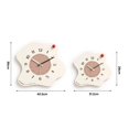 thumbnail image 2 of Home Wall Clock Irregular Decorative Wall Clock, Suitable for Living Room, Study, Office, 2 of 6