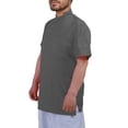 thumbnail image 2 of Men's Chef Coat Short Sleeve Chef Jacket, 2 of 5