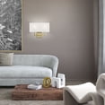 thumbnail image 5 of 50995-01 Livex Lighting Pierson - 2 Light ADA Wall Sconce In Timeless Style-12 Inches Tall and 16 Inches Wide-Antique Brass Finish, 5 of 9
