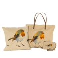 thumbnail image 2 of Oreiller Carré d'Oiseau, 2 of 2