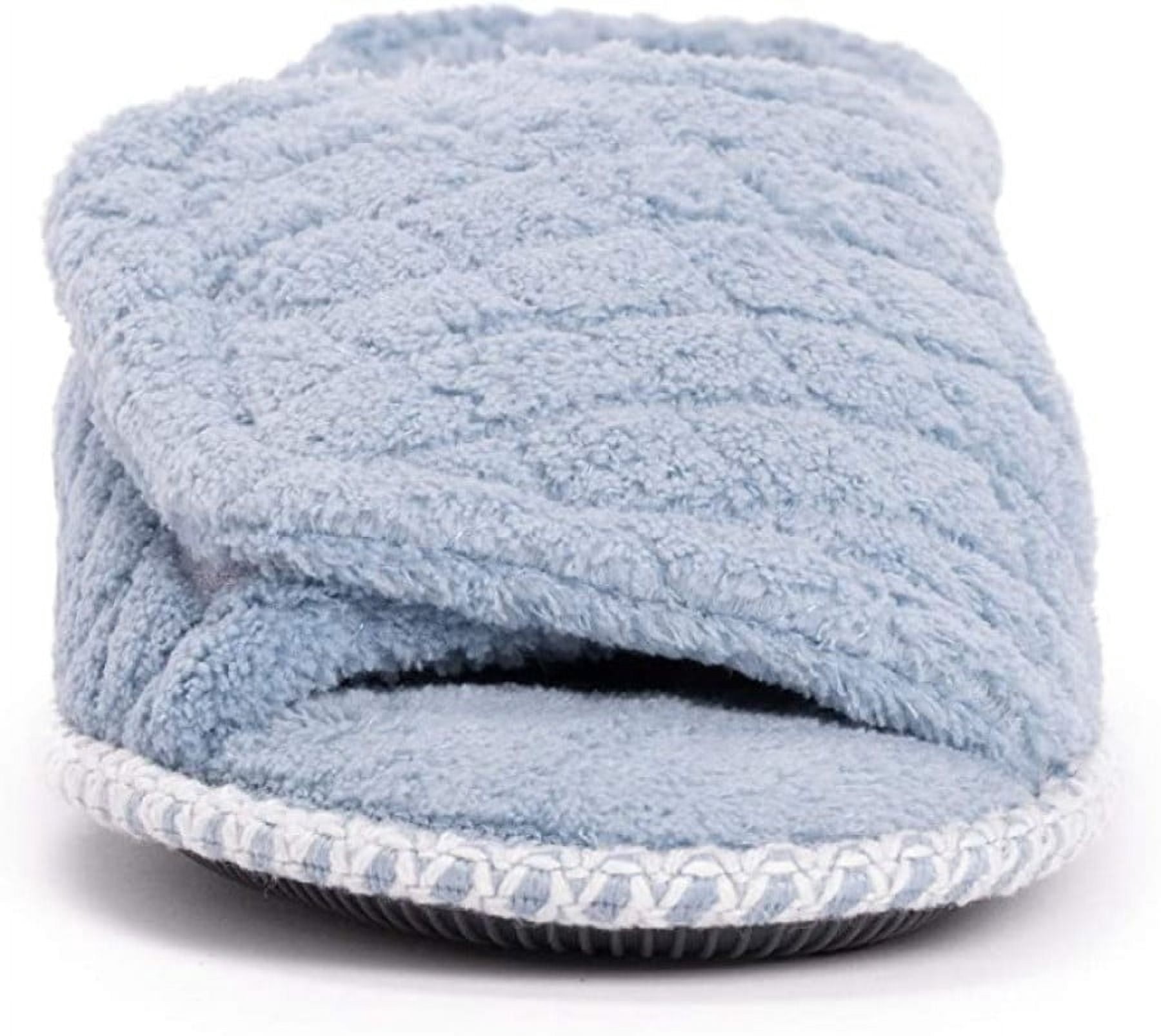 MUK LUKS Women's MaryLou Micro Chenille Slide Slipper