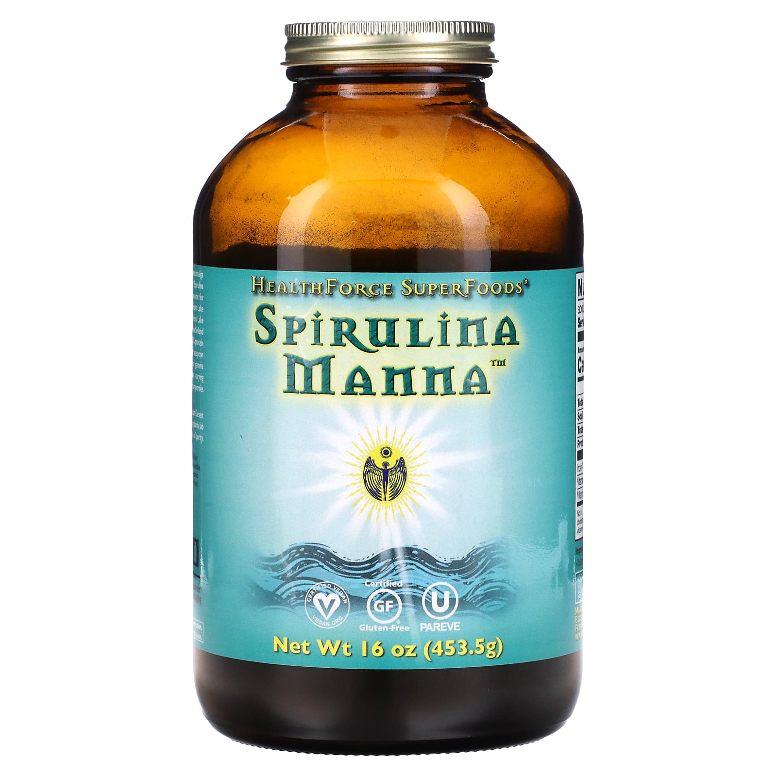 Blue-Green Algae, Vitamins, Allergy Support Spirulina Powder 500g Tub 