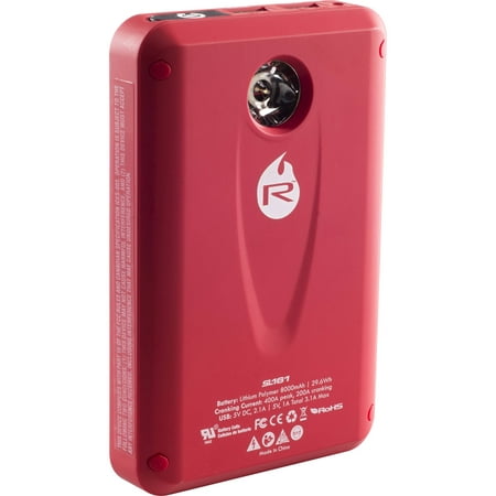 Red Fuel Portable Jump Starter And Battery Charger Best Buy Jump