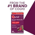 thumbnail image 6 of Qunol Blood Pressure Support, 3 in 1 Beets + CoQ10 + Grape Seed Extract, Beet Root Capsules that Supports Healthy Blood Circulation & Heart Healthy Energy, 60 Count, 6 of 14