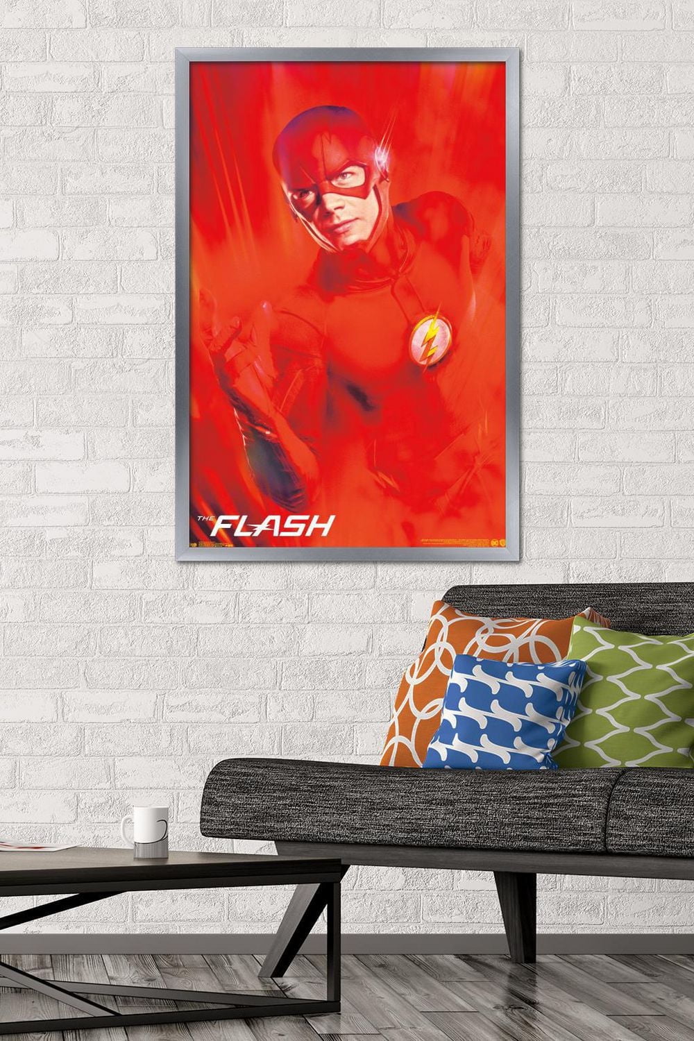 DC Comics TV - The Flash - Key Art Wall Poster, 22.375" x 34"