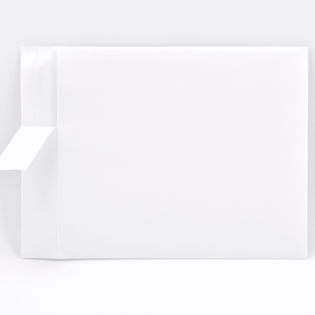 Packing List Enclosed Poly Envelopes, Self-Adhesive, 4.5" X 5.5", No Print - Clear, 500 Count