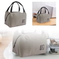 thumbnail image 3 of Dsscvnef Portable Zipper Lunch Hand Held Lunch Bag Lunch Bag With Rice Cloth Aluminum Foil Insulation Bag Thermal Lunch Bag for Hot Food Thirty One Stand Tall Insert Large, 3 of 7
