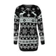 thumbnail image 4 of Vestido de suéter de Navidad de alce con cuello redondo para mujer, suéter de manga larga suelto de punto informal Fridja  nbo883, 4 of 5