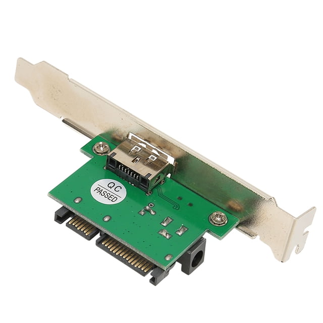 Tarjeta adaptadora ESATA a SATA, transferencia de datos de alta velocidad, adaptador ESATA a SATA estable, accesorios de computadora