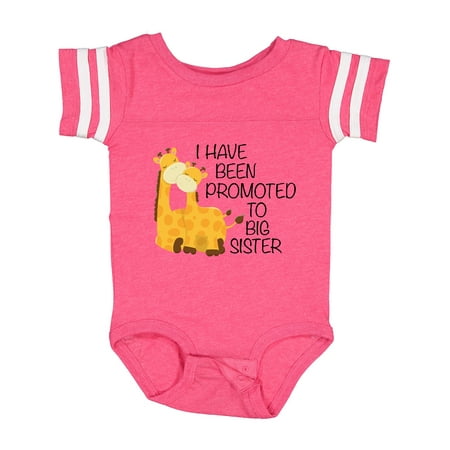 

Inktastic I Have Been Promoted to Big Sister Gift Baby Girl Bodysuit