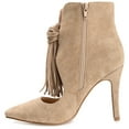 thumbnail image 3 of Journee Womens Cameron Pointed Toe Stiletto Ankle Booties, 3 of 10