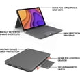 thumbnail image 2 of Funda con teclado Logitech Folio Touch reacondicionada para iPad con panel táctil y conector intelig, 2 of 9