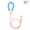 Single Head with Blue Handle and Pink Rope, variant on Double Dog Leash, 150cm Polyester Dual Dog Walking Leash with No-Tangle Swivel, Comfortable Handle and Alloy Safety Clips for Outdoor Walks