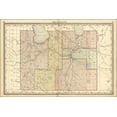 thumbnail image 1 of 24"x36" Gallery Poster, map of manitoba canada 1881, 1 of 1