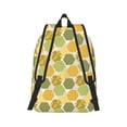 thumbnail image 3 of Daiia Bee honey Vintage Canvas Backpack for Men and Women ,Hiking Backpack,Travel Laptop Bag for School,Large Capacity Backpack, 3 of 8