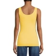 Time and Tru Women's Ribbed Tank Top