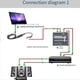 thumbnail image 2 of -D2 Aislador de Sonido de Corriente de Audio XLR Profesional Aislador de Audio EstéReo Cannon para Eliminar Interferencias de Comunes, 2 of 10